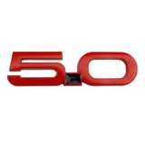Ford 3.7 5.0 Logo Metal Car Rear Sticker Body Emblem Badge Decal