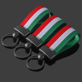 Volkswagen VW R Nylon Webbing Car Keychain Pendant Key Chain Holder