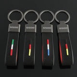Mercedes Benz G500 Logo Suede Car Keychain Pendant