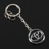 Toyota Diamond Metal Car Key Rings Keychain Pendant