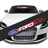 130x21cm Ford Car Front Trunk Windshield Sunshade Sticker Decal