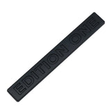 Audi Edition ONE Logo Metal Car Rear Sticker Trunk Emblem Badge Decal