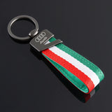 Audi Car Logo Nylon Webbing Key Chain Keyring
