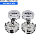 4pcs/set 58/60/62mm Toyota Car Wheel Center Hub Caps Hub Covers