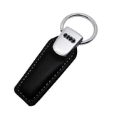 Audi Metal Car Key Chain Holder Leather Keyring Pandant
