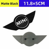 ABS Car Rear Trunk Emblem Sticker Decoration for Mini Cooper R55 R56 Auto Refit Logo Badge Replacement Exterior Accessories