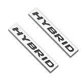 Car Fender Side Trunk Emblem Decoration Sticker for Toyota Hybrid Auris Yaris Corolla 4Runner Badge Decal Exterior Accessories
