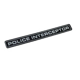 Dodge Police Interceptor Logo Metal Car Sticker Emblem Badge Decal