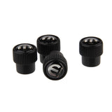 4pcs/set Chrysler Mopar Logo Car Air Valve Stem Caps Auto Tyre Valve Covers