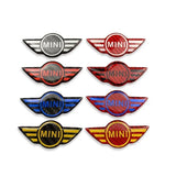 Carbon Fiber Car Steering Wheel Sticker Badge for MINI COOPER John Cooper Works R50 R52 R53 R55 R56 F54 F55 F56 F60 Decoration