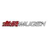 Car Front Grille Badge MUGEN Emblem for Honda Accord Civic CRV Crosstour H-RV Nsx Pilot Odyssey City CRZ Fit Spirior AVANCIER