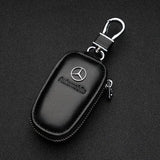 Mercedes Benz Car Key Bag Leather Storage Case Protective Cover