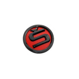 80mm/90mm Skoda S Logo ABS Car Front Hood Emblem Badge Rear Sticker Decal