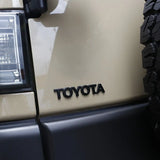 Letter Emblem Badge 3D Car Stickers for Toyota