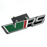 Skoda VRS Logo Metal Car Front Grille Emblem Badge