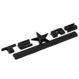Jeep Texas Edition ABS Car Rear Sticker Decal Auto Body Side Emblem Badge
