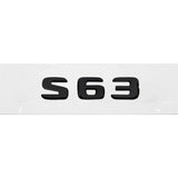 Mercedes Benz S55 S63 S200 S220 S250 S260 S300 S320 S350 ABS Car Rear Stickers Decal