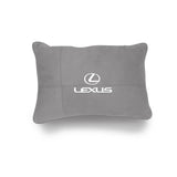 For Lexus Car Comfort Suede Neck Care Waist Pillow Interior Accessories