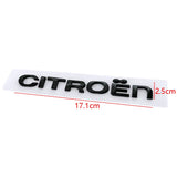 Citroen ABS Car Rear Sticker Trunk Emblem Badge Decal