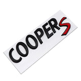 Metal Car Trunk Sticker Side Badge Emblem COOPER S COOPER D COOPER SD Logo for R50 R52 R53 R55 R56 F54 F55 F56 F60