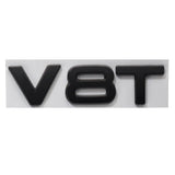 Audi V6T V8T Logo Car Rear Sticker Trunk Emblem Badge Decal