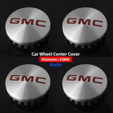 60/83mm 4pcs Car Wheel Center Cover for GMC Logo Sierra Yukon Savana Terrain Acadia Canyon Envoy Safari Car Hub Caps Accessories
