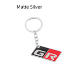 Toyota GR Sport Metal Car Key Rings Keychain Pendant
