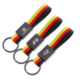 For Volkswagen VW R Logo Teramont Santana Tiguan R32 T5 Bora Golf 5 6 7 Jetta POLO Car Keychain Logo Keyring Key Pendant Key Fob Decoration