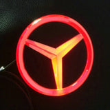 9.5cm Mercedes Benz ABS LED Light Car Logo Rear Emblem Badge