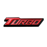 Chevrolet Turbo Logo Metal Car Rear Sticker Decal Auto Trunk Emblem Badge