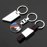BMW M Power Metal Car Keychain Holder Keyring Pandant
