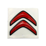 Citroen Logo ABS Car Rear Emblem Trunk Badge Sticker