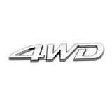 Car Styling Trunk Fender Side Badge Body Tailgate Sticker for Toyota 4WD Aygo CHR Auris Auto Emblem Decal Exterior Accessories