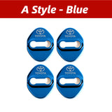 4pcs/set Toyota Stainless Steel Car Door Lock Cover Protection