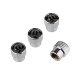 4pcs/set Chrysler Mopar Logo Car Air Valve Stem Caps Auto Tyre Valve Covers