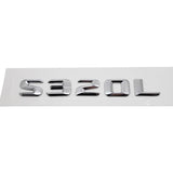 Mercedes Benz S300L S320L S400L S500L S600L Car Rear Emblem Badge Sticker