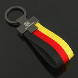Volkswagen VW R Nylon Webbing Car Keychain Pendant Key Chain Holder