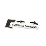 Audi Supercharged Metal Car Front Grille Emblem Badge Sticker