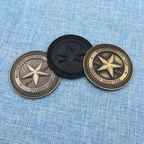 6cm Jeep 1941 2016 Star Metal Car Rear Sticker Auto Body Fender Side Emblem Badge