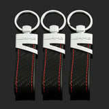 Mercedes Benz AMG Metal Leather Car Keychian Auto Key Holder Keyring