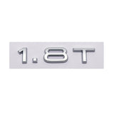 Audi 2.0T 1.8T 3.0T ABS Car Rear Sticker Trunk Emblem Badge Decal