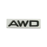 AWD Logo Car Rear Trunk Badge Whole Body Emblem Sticker for Lexus Nx200t Ct200h Lm Rx Gs 570 Gx Rx350 Gx470 Es350