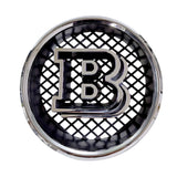 185mm Mercedes Benz Brabus ABS Car Front Grille Emblem Badge