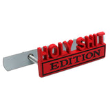 Jeep Holyshit Edition Metal Car Front Grille Emblem Badge Auto Rear Sticker Decal