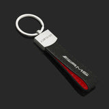 Mercedes Benz AMG Car Keychain Suede Key Ring Holder Pendant
