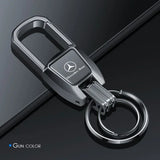Mercedes Benz Metal Car Key Chain Holder Keyring Pandant
