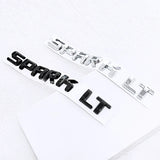 Chevrolet SPARK LT Logo ABS Car Rear Sticker Decal Auto Trunk Emblem Badge