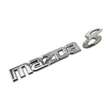 Mazda 2 3 6 8 Letter ABS Car Rear Sticker Decal Auto Trunk Emblem Badge