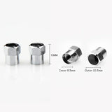 4PCS Mercedes Benz AMG Car Tire Valve Covers Caps