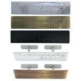 Land Rover Autobiography Logo Metal Car Rear Sticker Decal Auto Front Grille Emblem Badge